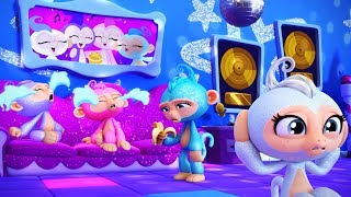 Fingerlings Tales  The Glitter Fingerlings Cry and Sing  Kids Cartoons [upl. by Tjader]