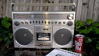 Panasonic RX5500 vintage boombox from 1979 [upl. by Saxen30]