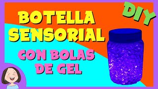 Botella sensorial bolas de gel [upl. by Rastus]