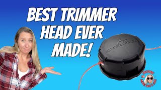 The BEST TRIMMER HEAD ever made How to install a Universal Speed Feed on most any trimmer [upl. by Erena335]