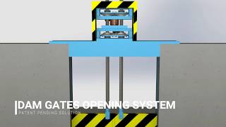 Penstock sluice gate [upl. by Fillender]