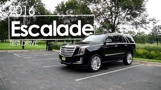 2016 Cadillac Escalade  Review  Test Drive [upl. by Odlavso]