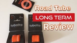 TuboLito Road Bike Inner Tube Long Term Review [upl. by Tegdirb]