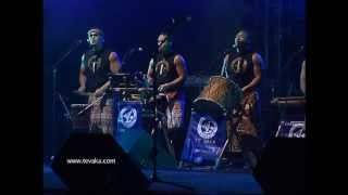 TE VAKA  KALEVE Live Polynesian drums and chants [upl. by Dolli]