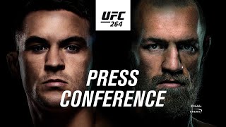 UFC 264 Prefight Press Conference  Poirier vs McGregor 3 [upl. by Refotsirc]