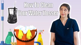 HOW TO CLEAN YOUR WATER FLOSSERS [upl. by Feola725]