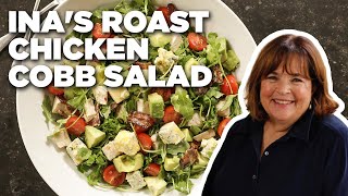 Ina Gartens Roast Chicken Cobb Salad  Barefoot Contessa  Food Network [upl. by Haroppizt]