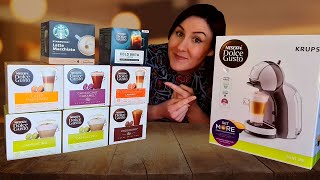 Nescafe Dolce Gusto Mini Me Coffee Machine Review and Tutorial [upl. by Hgielah]