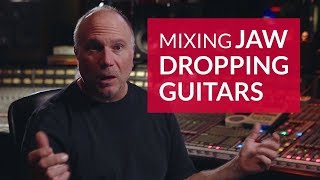 Mixing Distorted Guitars  High Gain Tips by Joe Barresi [upl. by Gilder]