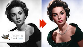 How to Colorize Black and White Photos with GIMP [upl. by Feirahs]