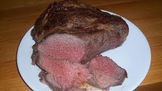 Beef CrossRib Roast Cooked in the Toaster Oven [upl. by Ronalda182]