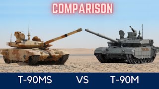 Difference between T90MS Tagil and T90M Proryv 3 [upl. by Howund]