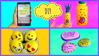 DIY IDEAS FÁCILES PARA REGALAR A TU AMIGA O AMIGO  4 Manualidades [upl. by Payson263]