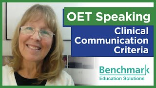 OET Speaking Guide  Clinical Communication Criteria with Examples [upl. by Ronen527]