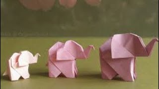 como hacer elefante de papel  origami [upl. by Ashlee]