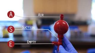 Pipette Bulb Operational Instructions [upl. by Vernier719]