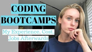 CODING BOOTCAMPS  My experience cost jobs afterwards [upl. by Assela303]