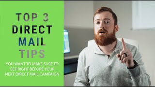 Real estate marketing  3 Direct Mail Tips [upl. by Nortna523]