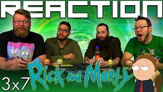 Rick and Morty 3x7 REACTION quotThe Ricklantis Mixupquot [upl. by Novad]