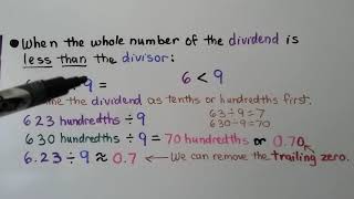 5th Grade Math 53 Estimate Decimal Quotients [upl. by Warila]