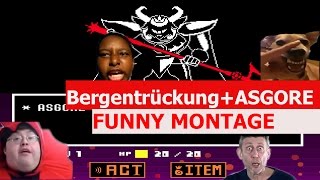 Undertale  Bergentrückung  ASGORE Remix  FUNNY MONTAGE [upl. by Bird]