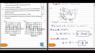 Exercice 1  amplificateur non inverseur  3 TI [upl. by Ylahtan]