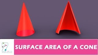 Surface Area of a cone [upl. by York]