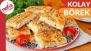 10 DAKİKADA En Kolay ve En Hızlı Börek Tarifi [upl. by Belinda]