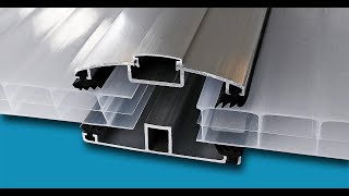 Pergola Cover  Polycarbonate Roof System  Alternative to Glass Roof [upl. by Arval]