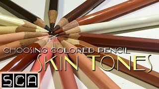 Skin Tone amp Colored Pencil Choices  Polychromos Prismacolor Holbein Pablo [upl. by Anitsim]