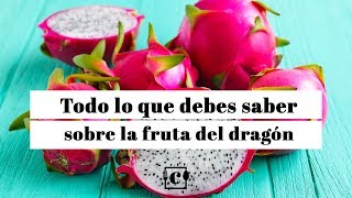 Pitaya pitahaya o fruta del dragón propiedades y beneficios [upl. by Llerrem]