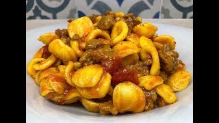 ORECCHIETTE CON SALSICCIA E POMODORINI  CUCINANDOMELAGODO [upl. by Sorvats600]