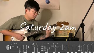 Saturday 2am  Lofi Hip Hop Guitar  Guitar TAB  Original [upl. by Elnar964]