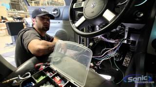 Car Alarm Installation w Remote Start  Dodge Charger SRT8 amp Viper 5904 LCD Remote [upl. by Emmett669]