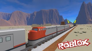 ROBLOX Train Crashes and Derailments [upl. by Kaiser]