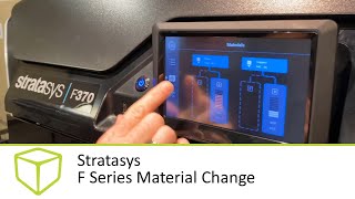 Stratasys F Series Material Change [upl. by Syramad]