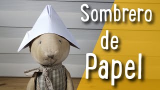 COMO HACER UN SOMBRERO DE PAPEL [upl. by Gagliano591]