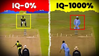 MS Dhoni High IQ Mastermind Moments  TFVCricket [upl. by Nevur85]