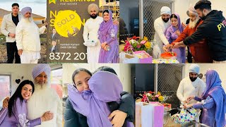 OUR FIRST PROPERTY IN AUSTRALIA 2023  PEKE amp SOHRA FAMILY REACTION  GIFTS UNBOXING  INDER amp KIRAT [upl. by Vannie150]