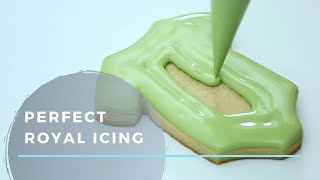 How to Make The BEST ROYAL ICING Quick amp Easy Tasty Recipe [upl. by Hentrich577]