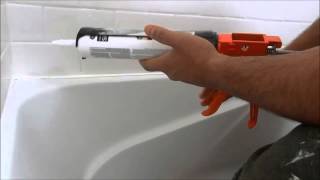 How To Apply New Caulking Over Old Caulking [upl. by Naig]