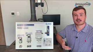 Pneumatic Grippers from SMC  Jacob Bradshaw [upl. by Barmen]