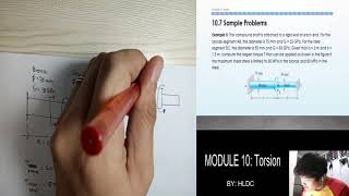 MODULE 10 part 4  Torsion [upl. by Geirk]