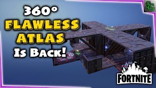 Fortnite  Build Designs  Atlas MultiDirectional FLAWLESS 360 Defense [upl. by Kcin]