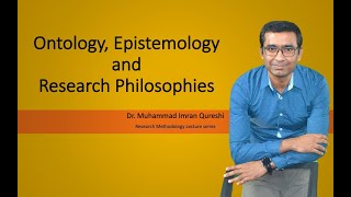 Ontology Epistemology and Research Philosophies [upl. by Gradeigh547]