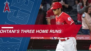 Ohtani’s trio of homers [upl. by Eronel]