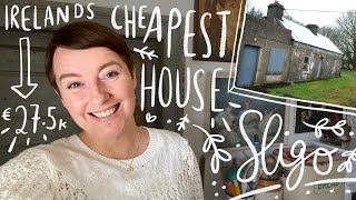 Irelands Cheapest House €275k Irish Cottage Co Sligo [upl. by Siravat817]