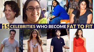 Fat To Fit  Fardeen Khan Sara Ali Khan to Anant Ambani these 15 celebs Transformation will amaze U [upl. by Ecital675]