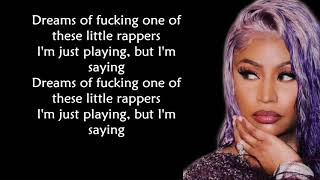 Nicki Minaj  Barbie Dreams LYRICS Ohnonie HQ [upl. by Presley174]