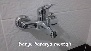 Banyo bataryası montajı ve değişimi kendin yaparsın korkma [upl. by Soinotna41]